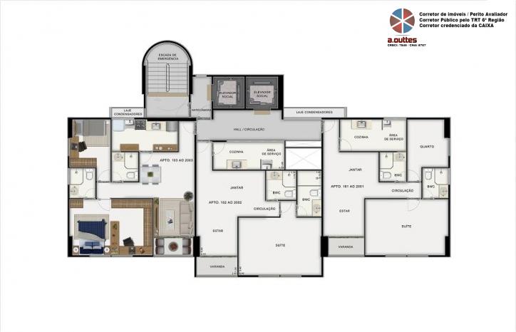 Apartamento à venda com 2 quartos, 58m² - Foto 8