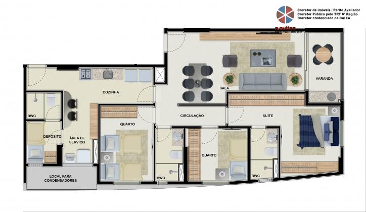 Apartamento à venda com 3 quartos, 88m² - Foto 21