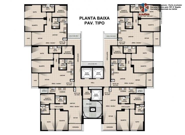 Apartamento à venda com 2 quartos, 66m² - Foto 16