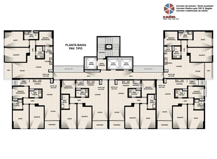 Apartamento à venda com 3 quartos, 66m² - Foto 6