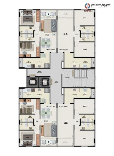 Apartamento à venda com 2 quartos, 56m² - Foto 6