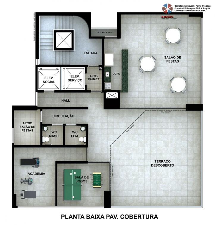 Apartamento à venda com 3 quartos, 58m² - Foto 7