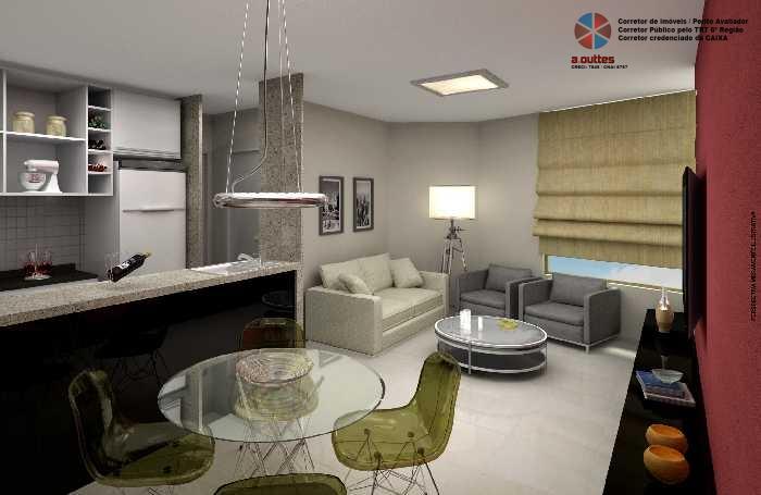 Apartamento à venda com 1 quarto - Foto 3