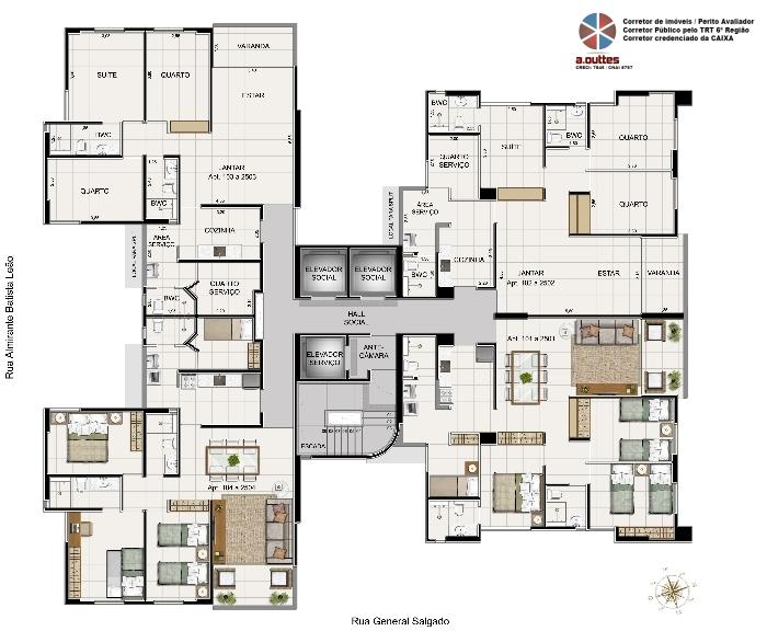 Apartamento à venda com 3 quartos, 92m² - Foto 4