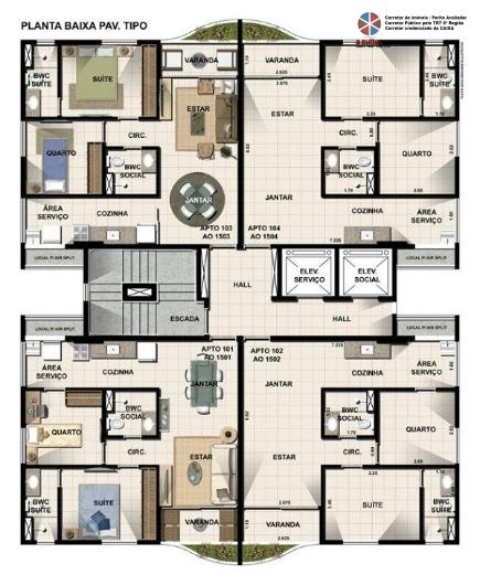 Apartamento à venda com 2 quartos, 52m² - Foto 4