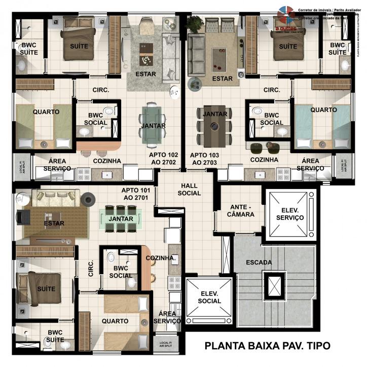 Apartamento à venda com 2 quartos, 49m² - Foto 5