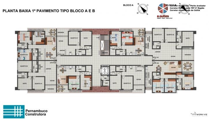 Apartamento à venda com 2 quartos, 53m² - Foto 21