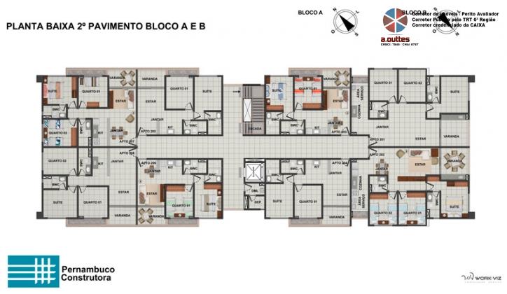 Apartamento à venda com 2 quartos, 53m² - Foto 24