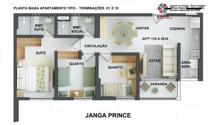 Apartamento à venda com 3 quartos, 60m² - Foto 19