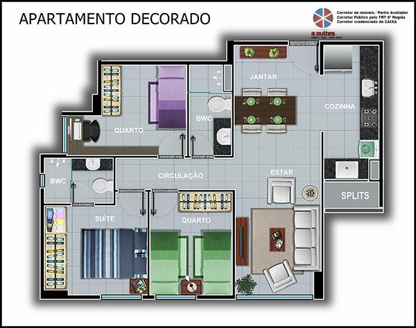 Apartamento à venda com 3 quartos, 62m² - Foto 10