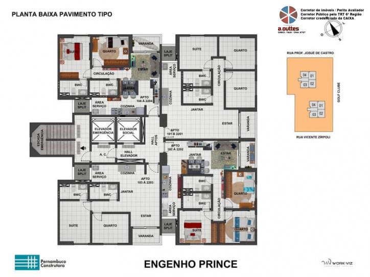 Apartamento à venda com 2 quartos, 52m² - Foto 16